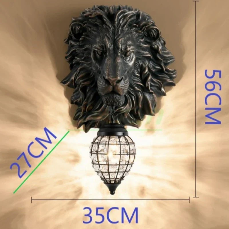 DecorBites™ King Crystal Wall Lamp for Bedroom Living Room Hotel Club Decor