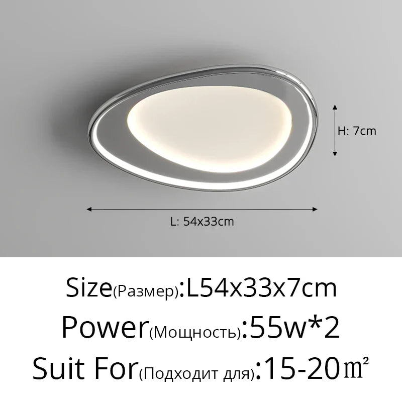 White Chrome LED Chandelier