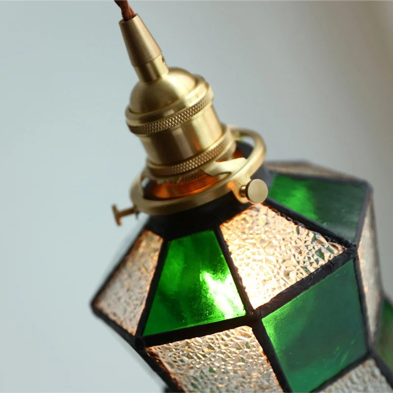 Decorbites™ Bunte Glas Tiffany-Stil LED-Hängeleuchte, moderne Hängelampe
