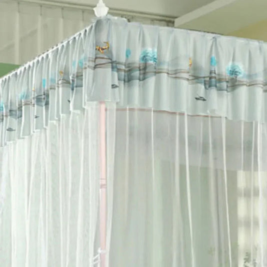 Decorbites™ Große Raum-Moskitonetz mit Halterung. Verschlüsseltes Netz, Insektensicheres Bettvorhang für den Haushalt.