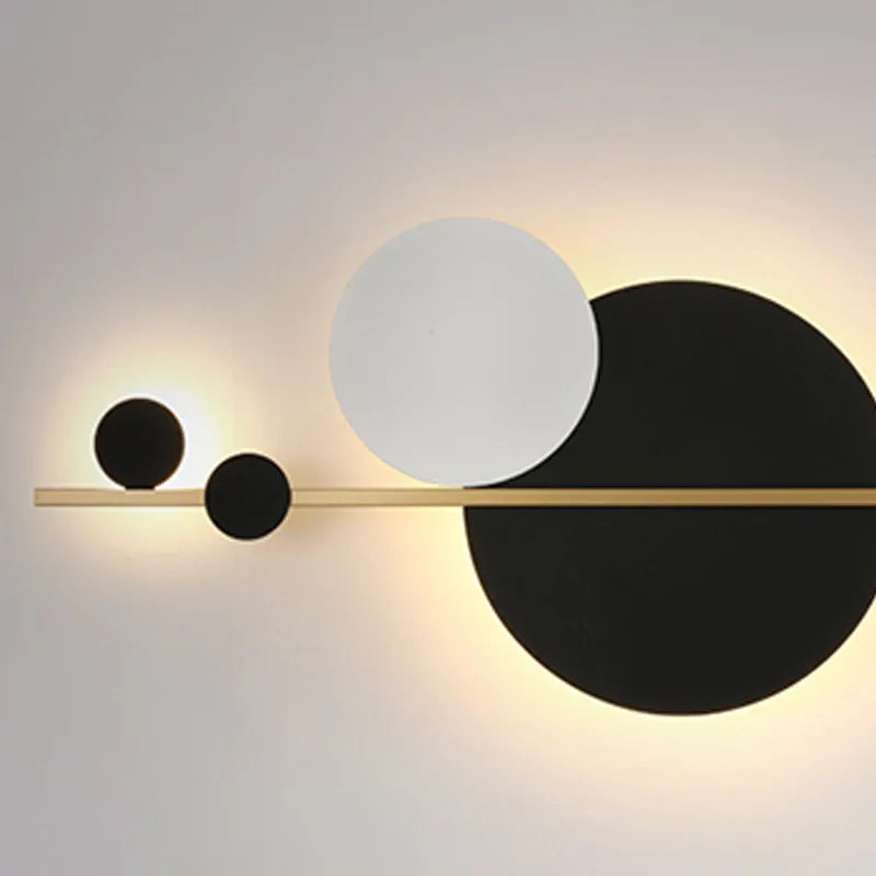 Decorbites™ LED-Wandleuchte: Nordisch minimalistisch modernes Schlafzimmer Wohnzimmer Sofa-Hintergrund-Kunstwerk