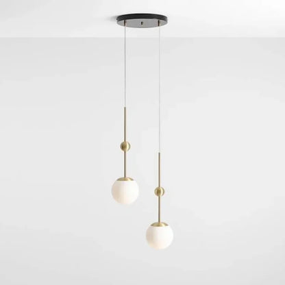 Decorbites™ Gold-Glas-Leuchter 3-Kopf-Lampe für Wohn- und Esszimmer