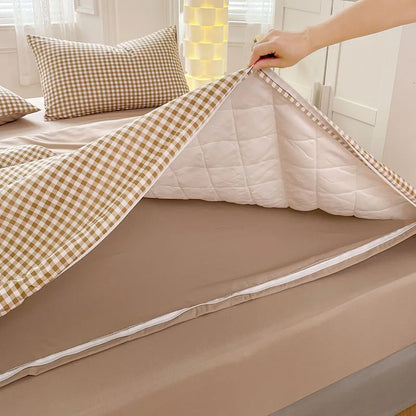 Decorbites™ Baumwoll-Geblümtes Daunenbettbezug Weiche Bettdecke Hautfreundliche Bettwäsche