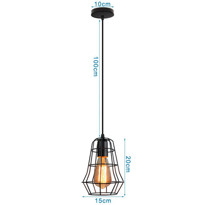 Decorbites™ Industrielles Loft-Pendant-LED-Deckenleuchte für die Dekoration im Wohnzimmer, Küche und Zuhause