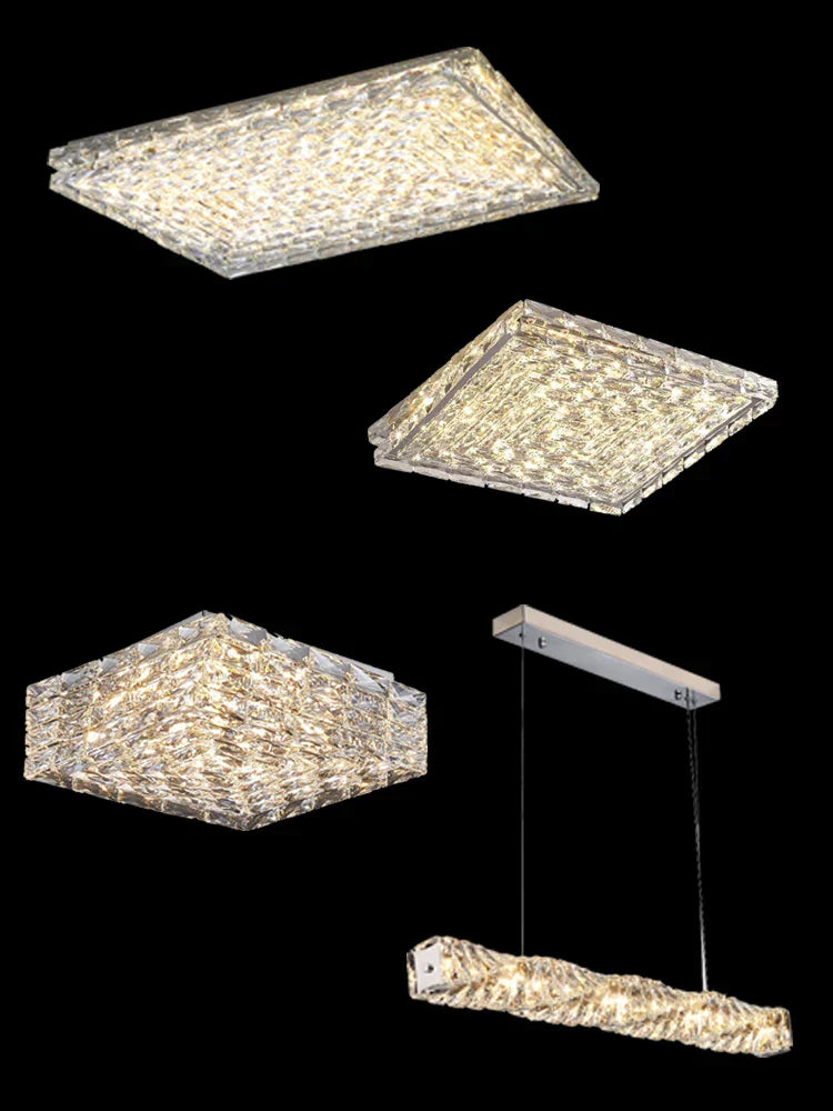 Decorbites™ Glasleuchter LED-Deckenleuchte modern für Wohnzimmer Hotel Speisesaal