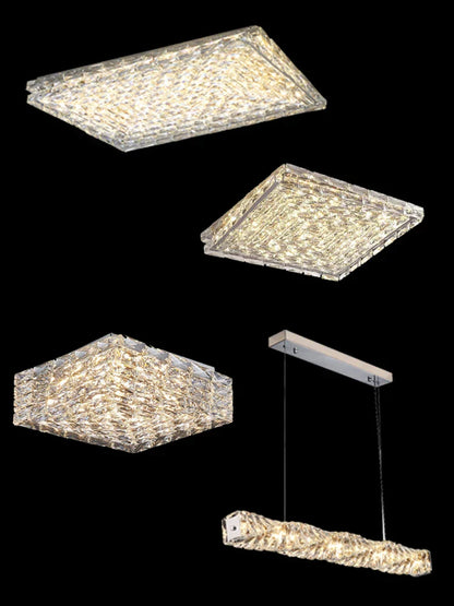 Decorbites™ Glasleuchter LED-Deckenleuchte modern für Wohnzimmer Hotel Speisesaal