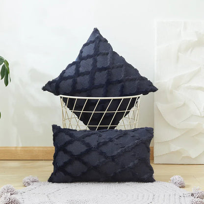 DecorBites™ Diamond Embroidery Cushion Cover for Modern Home Decor
