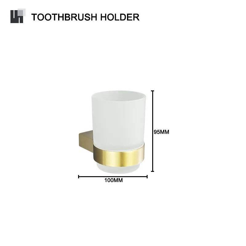 Gold Stainless Bath Set