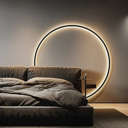 Decorbites™ LED Wandapplikation Rundring-Leuchte – Modernes nordisches Design für die Hausdekoration