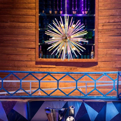 Decorbites™ Dandelion-Lüster: Bunte LED-Hängeleuchte, modernes und personalisiertes Design