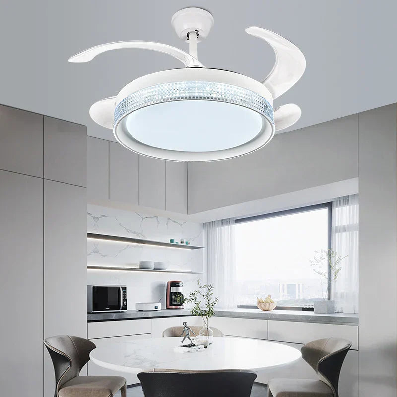 Decorbites™ Unsichtbarer Kronleuchter LED-Deckenventilator mit Licht: Hochwertig & Großhandelspreis