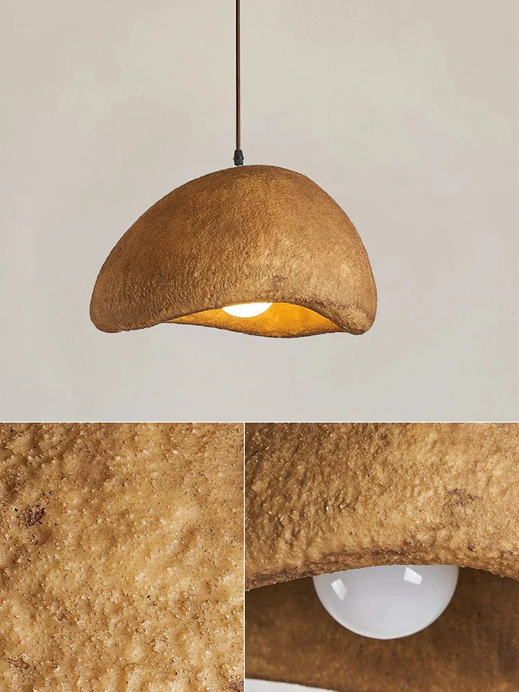 DecorBites™ Cream Style Cloud Chandelier Cement LED Pendant Lamp - Modern Hanging Light