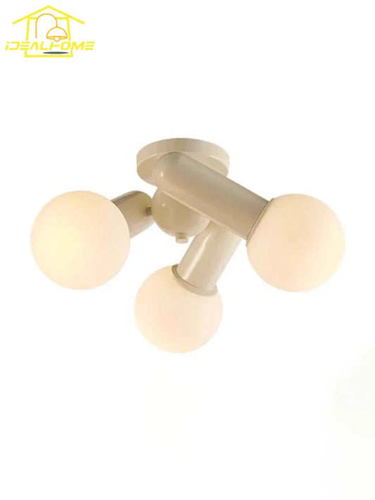 Decorbites™ Sahne Wind LED Deckenleuchte – Modern, warm, einfach für die Hausdekoration