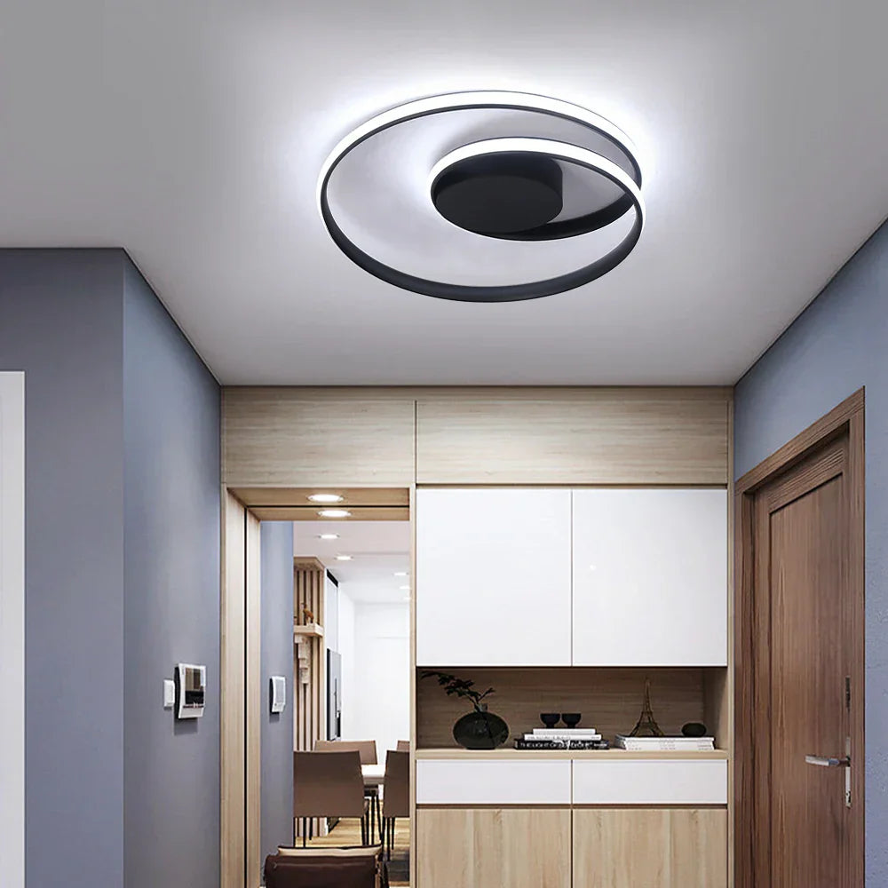 Decorbites™ dimmbare LED-Kronleuchter-Stehlampe mit Fernbedienung Deckenleuchte Gold Weiß Schwarz Armatur
