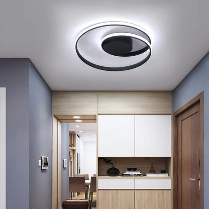 Decorbites™ dimmbare LED-Kronleuchter-Stehlampe mit Fernbedienung Deckenleuchte Gold Weiß Schwarz Armatur