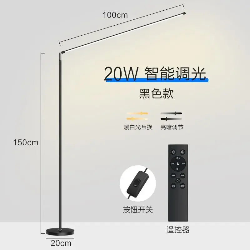 Decorbites™ LED-Stehlampen: Superhelle minimalistische Leselampe für Wohnzimmer und Schlafzimmer