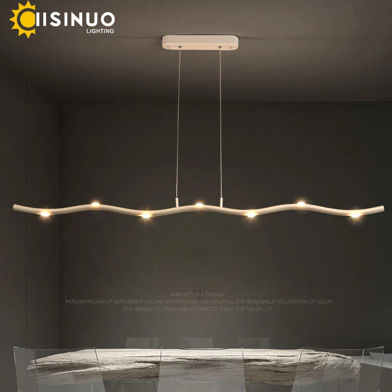 Decorbites™ LED-Wellen-Hängeleuchte für Büro, Esszimmer und Wohnzimmer-Dekoration