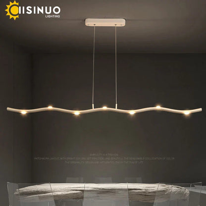 Decorbites™ LED-Wellen-Hängeleuchte für Büro, Esszimmer und Wohnzimmer-Dekoration