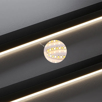 Decorbites™ LED-Aluminium-Kronleuchter Moderne Wellenlinie Kücheninsel-Hängeleuchte