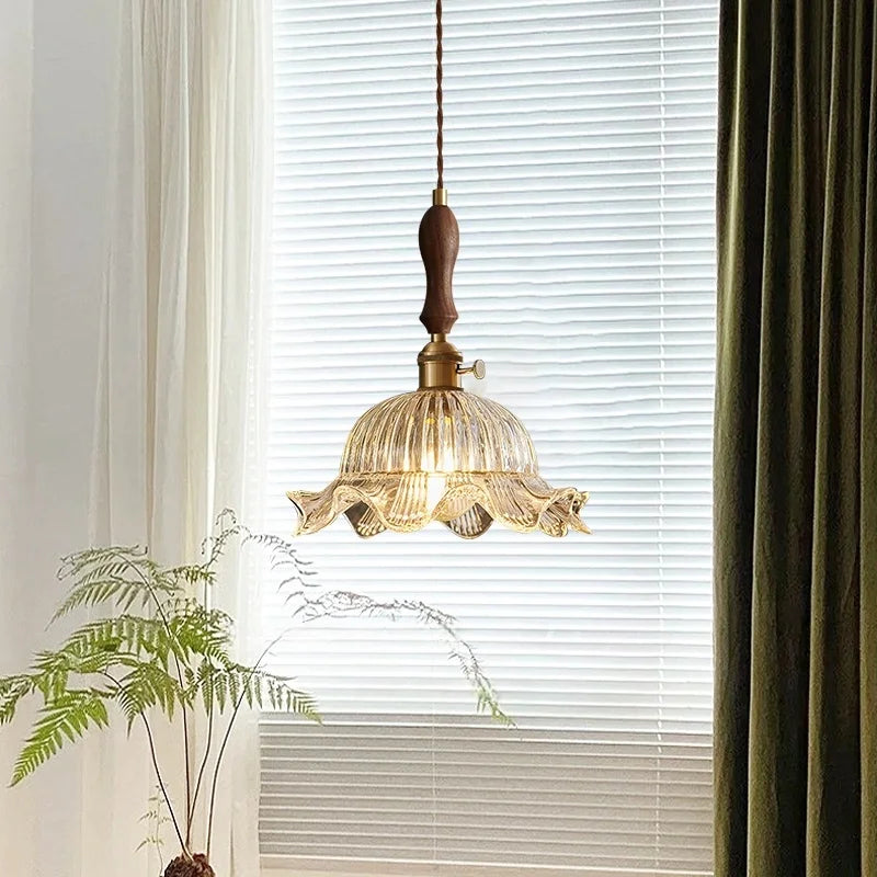 Decorbites™ Klar-Glas-LED-Hängeleuchte im französischen Stil als Pendellampe für die Raumdekoration