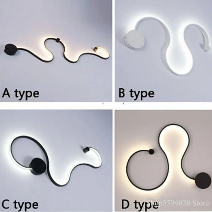 Decorbites™ LED Wandlampe Kunstdesign Deckenleuchte für Wohnzimmer Flur