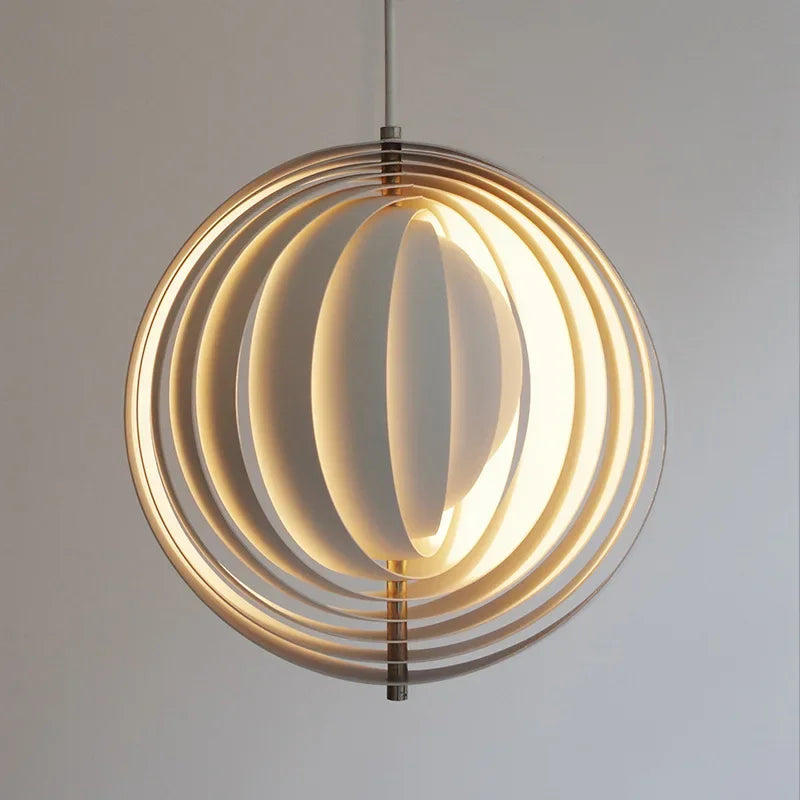 DecorBites™ Designer Moon LED Chandelier Nordic Art Hanging Lights
