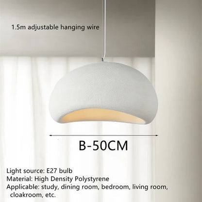 Decorbites™ Handgefertigte Wabi-Sabi-Hängeleuchte LED-Pendellampe für nordisches Restaurant-Insel
