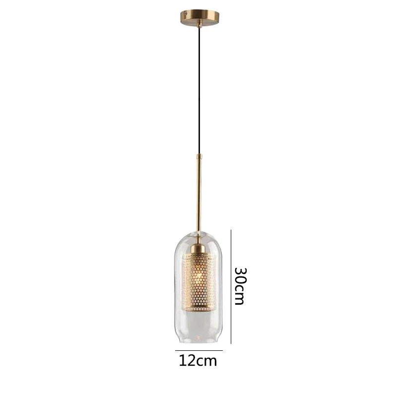 Decorbites™ Glas-Hängeleuchten: Nordischer Stil für Esszimmer, Küche und Schlafzimmer Beleuchtung