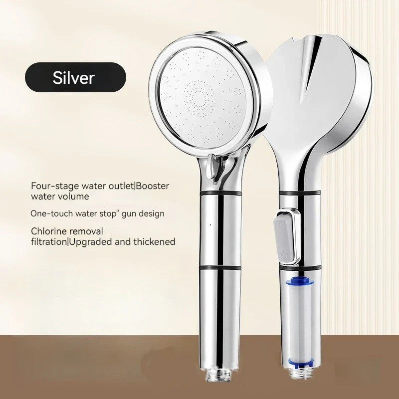 Decorbites™ Hochdruckfilterbare Handbrause für Wassersparend und Negativ-Ionen-Regen
