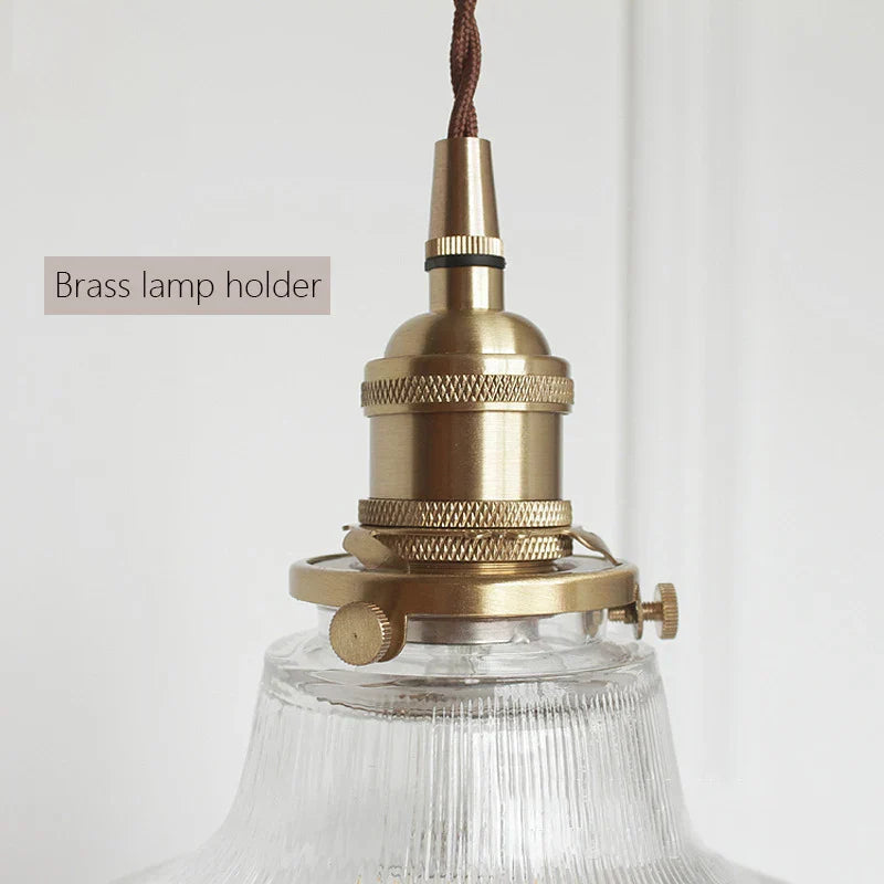 Decorbites™ Messing-Glas-Retro-Kronleuchter Art Deco LED-Esszimmerleuchte