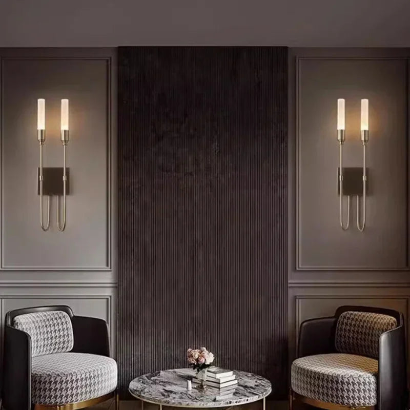 Decorbites™ Doppeltköpfige LED-Wandleuchte - Nordische Luxus-Wandleuchte für die Hausdekoration