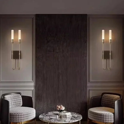 Decorbites™ Doppeltköpfige LED-Wandleuchte - Nordische Luxus-Wandleuchte für die Hausdekoration