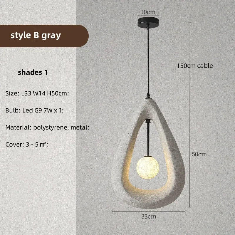 DecorBites™ LED Pendant Chandelier for Dining Room Home Decor Lighting Fixture