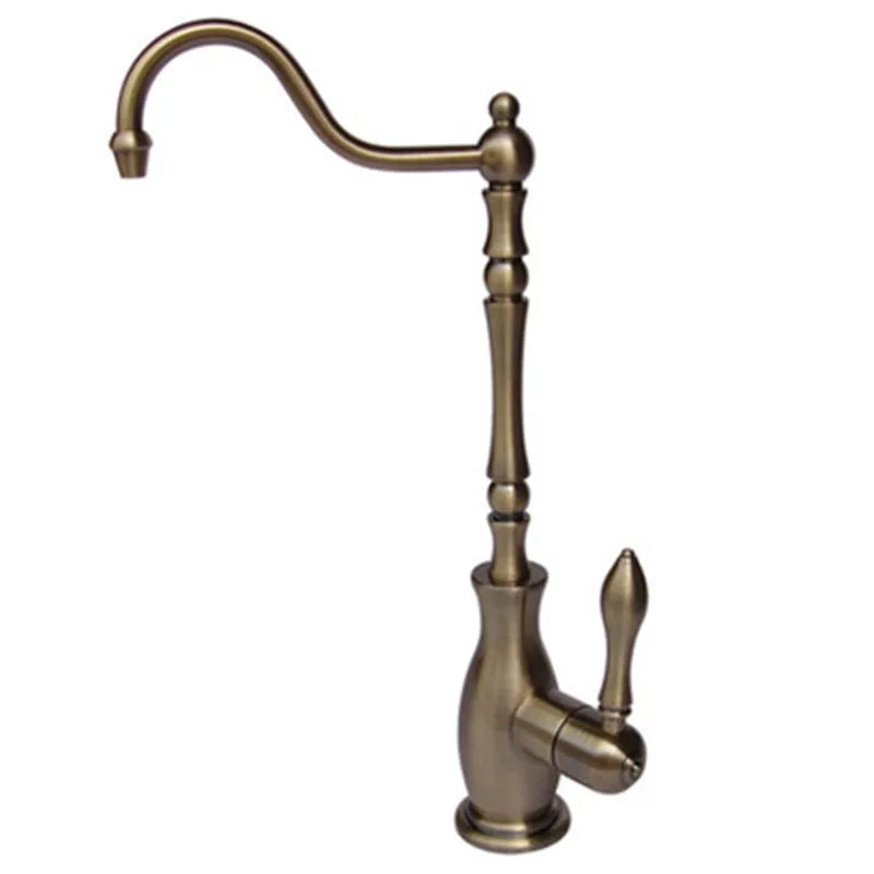 Gold Rotating Kitchen Faucet