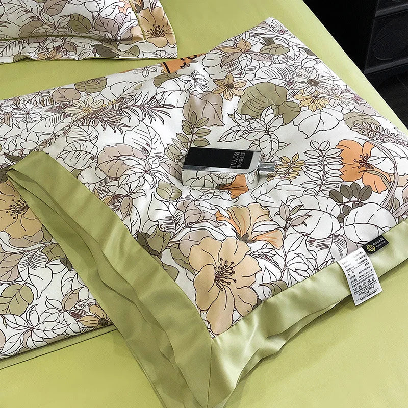 DecorBites™ Leopard Print Summer Quilt: Luxury Cool Comforter, Soft & Machine Washable