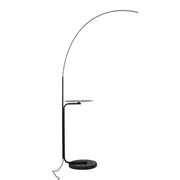 Black C Shape Floor Lamp