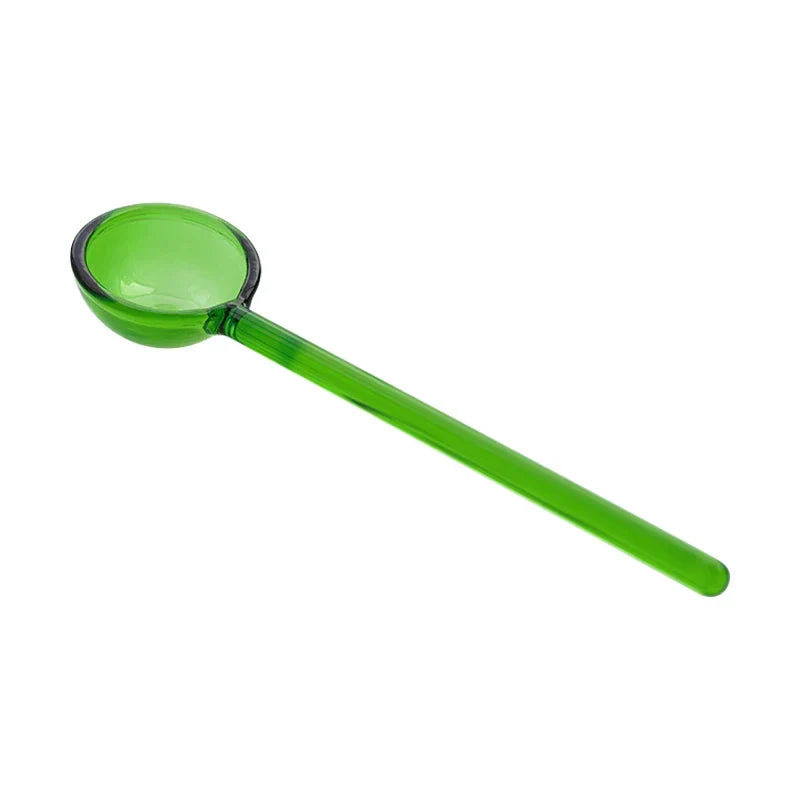 DecorBites™ Glass Spoon Dessert Teaspoon Creative Coffee Spoon Set for Ice Cream