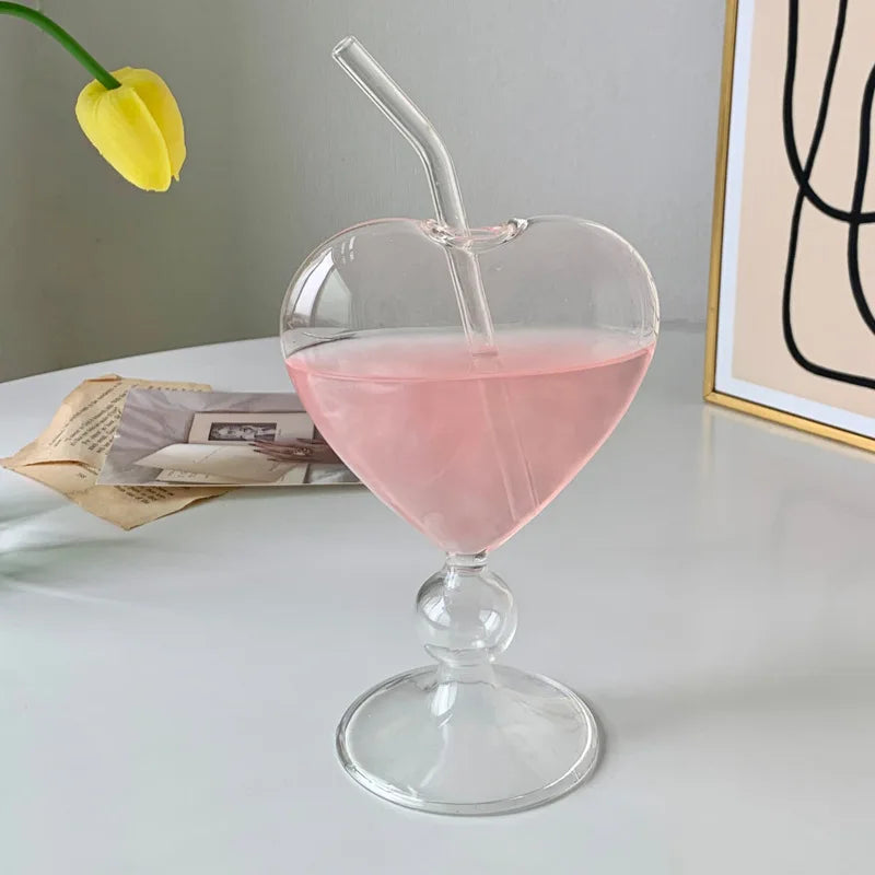 Glass Globe Wine Glasses Set
