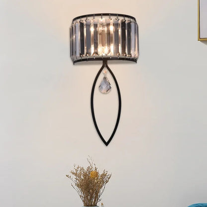 DecorBites™ Crystal LED Wall Lamp for Living Room Bedroom Corridor Sconce