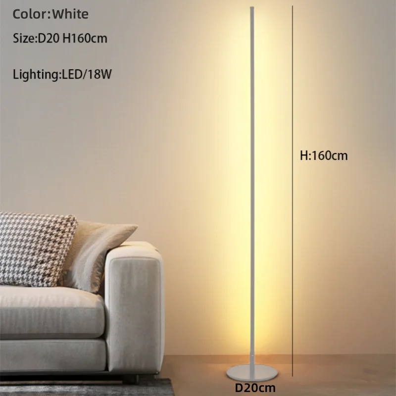 Decorbites™ LED Stehlampen 15W Aluminium Eisen Lack Schwarz/Weiß Wohnzimmer Schlafzimmer Beleuchtung