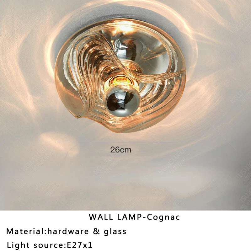 Decorbites™ Designer Glas-Wandlampe Luxuriöse Minimalistische Wandlichter