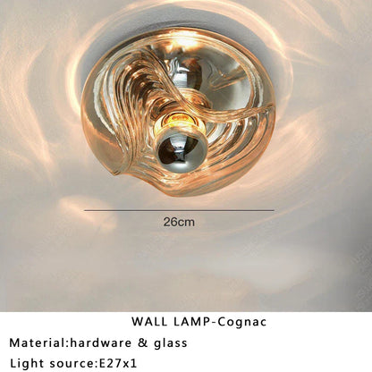 Decorbites™ Designer Glas-Wandlampe Luxuriöse Minimalistische Wandlichter