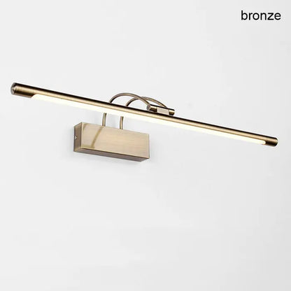 Decorbites™ LED-Spiegelbeleuchtung für Badezimmer, Frontlichter für den Spiegel, modernes Kunstdekor, 45-75 cm