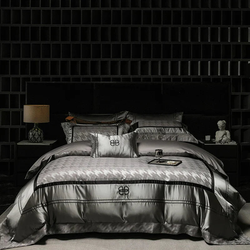 Jacquard Egyptian Cotton Bedding King 220x240cm
