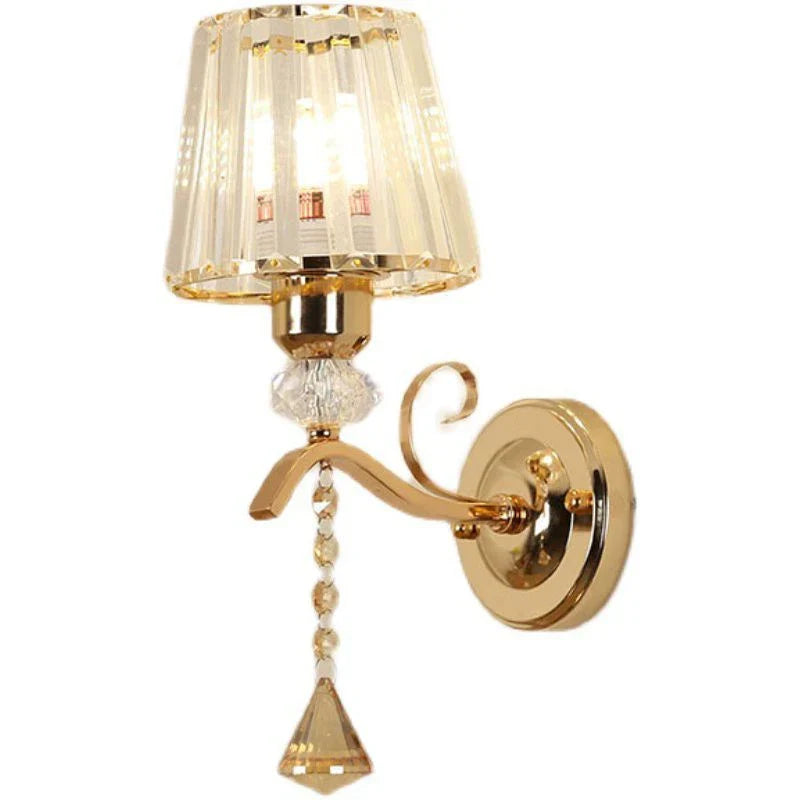DecorBites™ Crystal LED Wall Lamp for Home Decor - Modern Sconce Light Fixture for Living Room & Bedroom