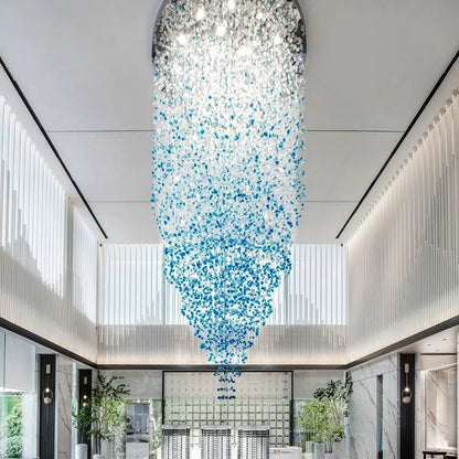Decorbites™ Kristall-Leuchter: Moderne LED-Beleuchtung für Treppenhaus, Flur und Eingangsbereich