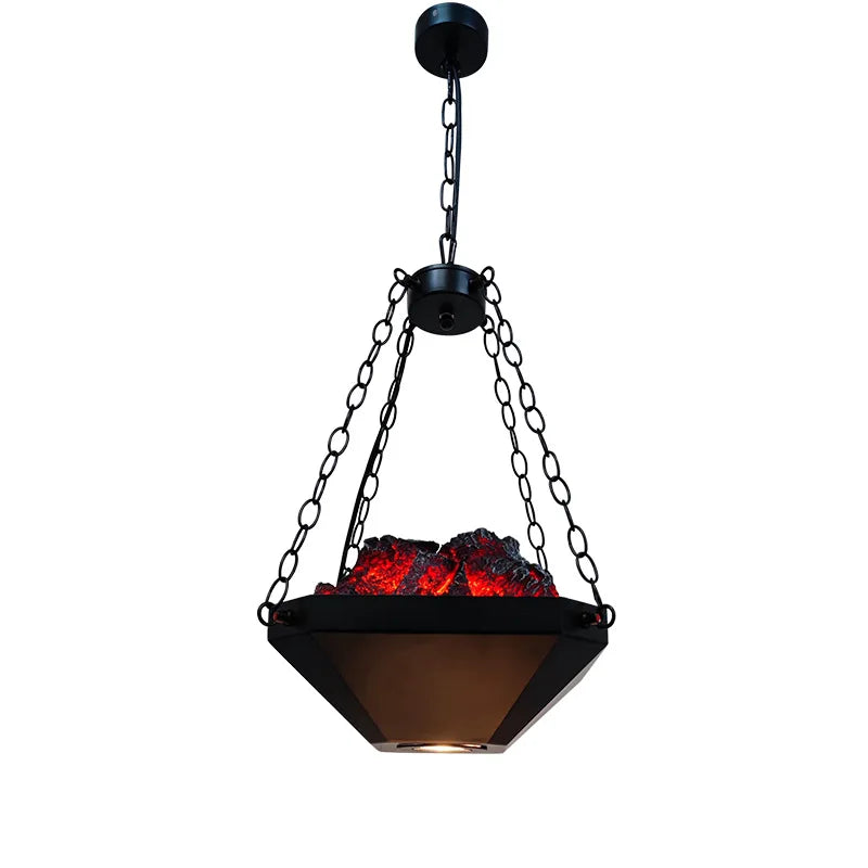 Iron Industrial Pendant Light