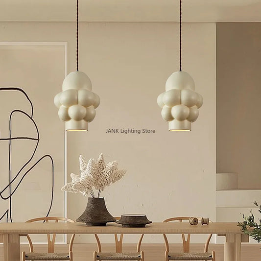 Decorbites™ Französischer Cremiger Wind LED Kronleuchter für Esszimmer Heimdekoration Beleuchtung
