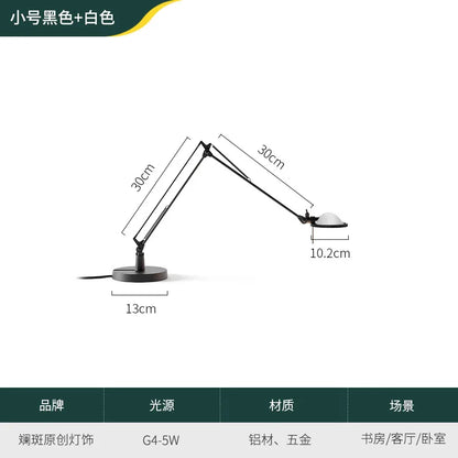 DecorBites™ Adjustable LED Desk Lamp for Home, Studio, Study, Bedroom, Cafe
