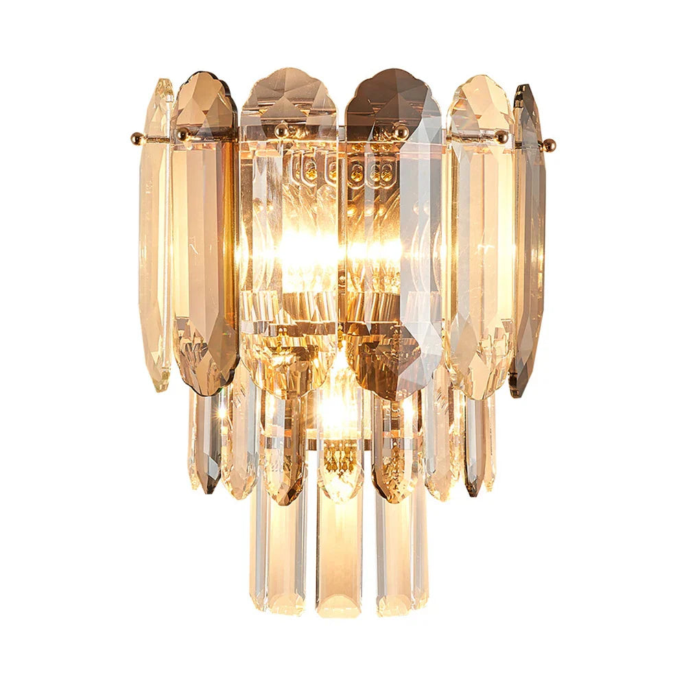 Decorbites™ Crystal-LED-Wandlampe: Minimalistisches Luxuslicht für das Wohnzimmer-TV-Hintergrund
